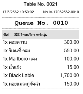 KP Restaurant Express 2019 (โปรแกรมร้านอาหาร รับออเดอร์อาหาร) : 