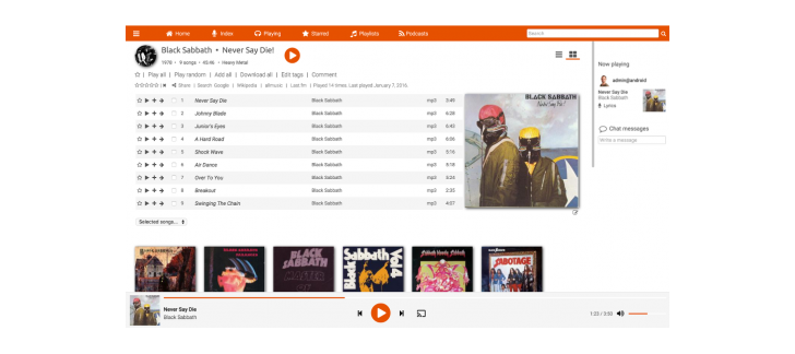 โปรแกรมดูหนังฟังเพลง Subsonic