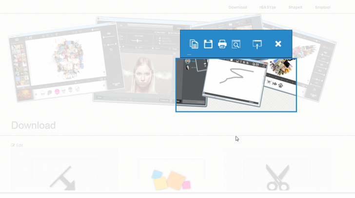 โปรแกรมแคปหน้าจอ Sniptool – Screen Capture