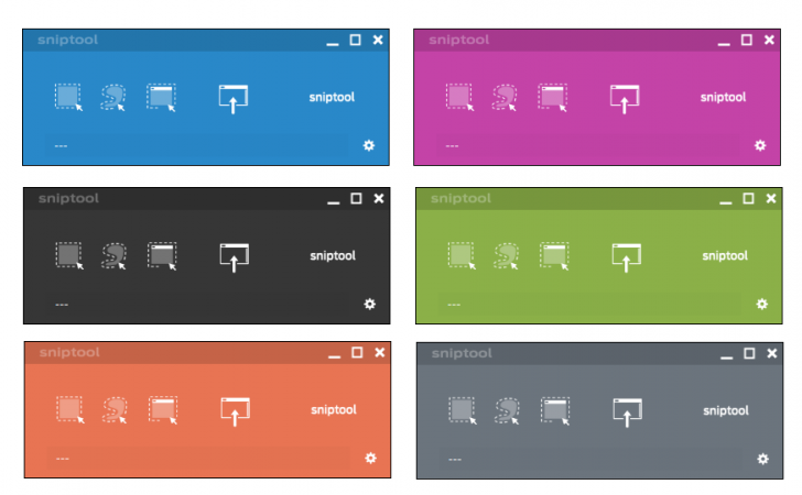 โปรแกรมแคปหน้าจอ Sniptool – Screen Capture