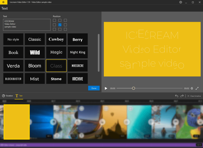 Icecream Video Editor (โปรแกรม Icecream Video Editor ตัดต่อวิดีโออย่างง่าย หน้าตาสวยงาม ใช้ฟรี) : Icecream Video Editor (โปรแกรม Icecream Video Editor ตัดต่อวิดีโออย่างง่าย หน้าตาสวยงาม ใช้ฟรี) :