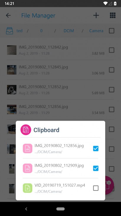 App จัดการไฟล์บนมือถือ Ashampoo Droid Commander