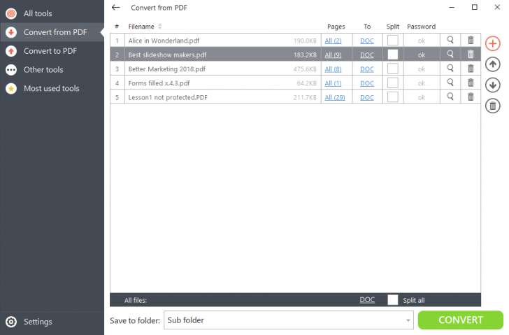 PDF Candy (โปรแกรมออนไลน์ จัดการไฟล์ PDF ครบวงจร มีภาษาไทย ใช้ฟรี) : 