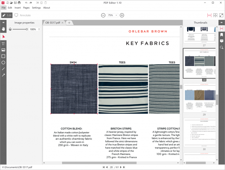 Icecream PDF Editor (โปรแกรมแก้ไขไฟล์ PDF หน้าตาสวยงาม ใช้ง่ายและฟรี) : 