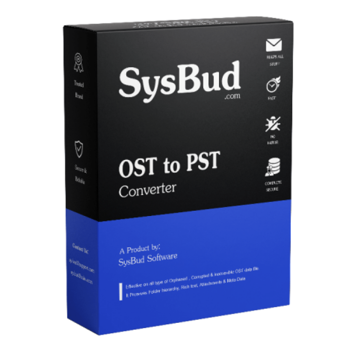 SysBud OST to PST Converter (โปรแกรมแปลงไฟล์อีเมล OST to PST)