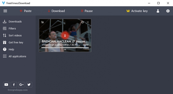 Free Vimeo Download (โปรแกรม โหลดวิดีโอจาก Vimeo ฟรี)