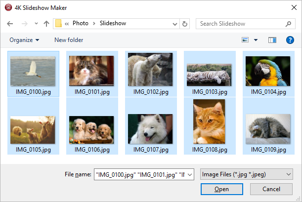 4K Slideshow Maker (โปรแกรมรูปสไลด์ สร้างวิดีโอสไลด์โชว์ ฟรี) : 4K Slideshow Maker (โปรแกรมรูปสไลด์ สร้างวิดีโอสไลด์โชว์ ฟรี) :