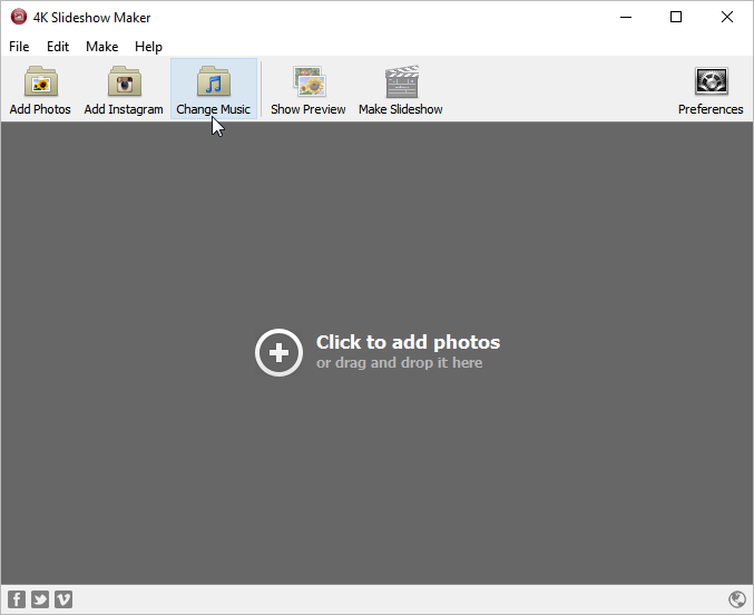 4K Slideshow Maker (โปรแกรมรูปสไลด์ สร้างวิดีโอสไลด์โชว์ ฟรี) : 4K Slideshow Maker (โปรแกรมรูปสไลด์ สร้างวิดีโอสไลด์โชว์ ฟรี) :