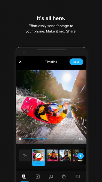 GoPro (App กล้องแอคชั่นแคม GoPro ทุกรุ่น) : 