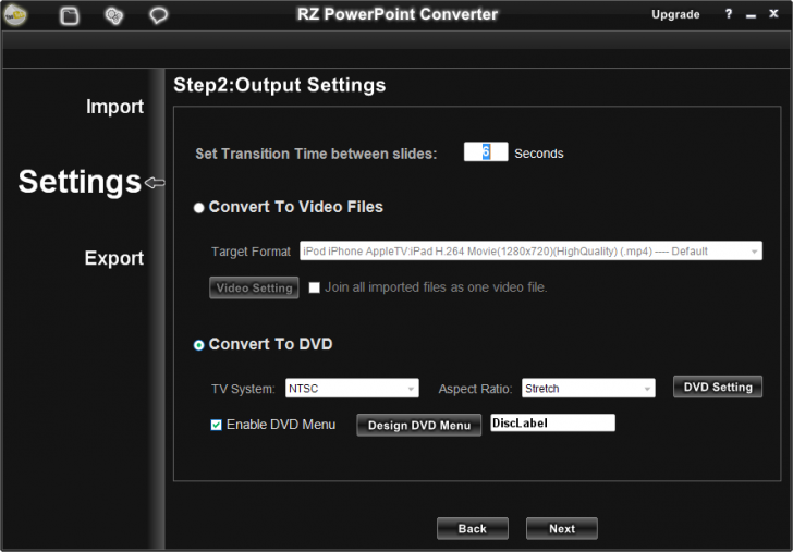 โปรแกรมแปลงไฟล์ RZ POWERPOINT CONVERTER