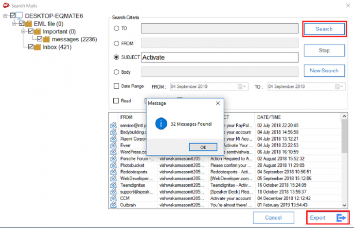 MailsDaddy EML to PST Converter (โปรแกรมแปลงไฟล์นามสกุล EML เป็น PST) : MailsDaddy EML to PST Converter (โปรแกรมแปลงไฟล์นามสกุล EML เป็น PST) :