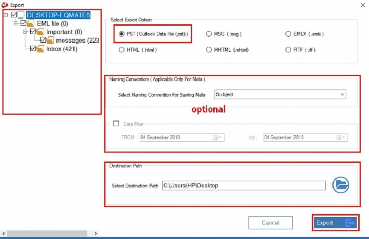 MailsDaddy EML to PST Converter (โปรแกรมแปลงไฟล์นามสกุล EML เป็น PST) : MailsDaddy EML to PST Converter (โปรแกรมแปลงไฟล์นามสกุล EML เป็น PST) :