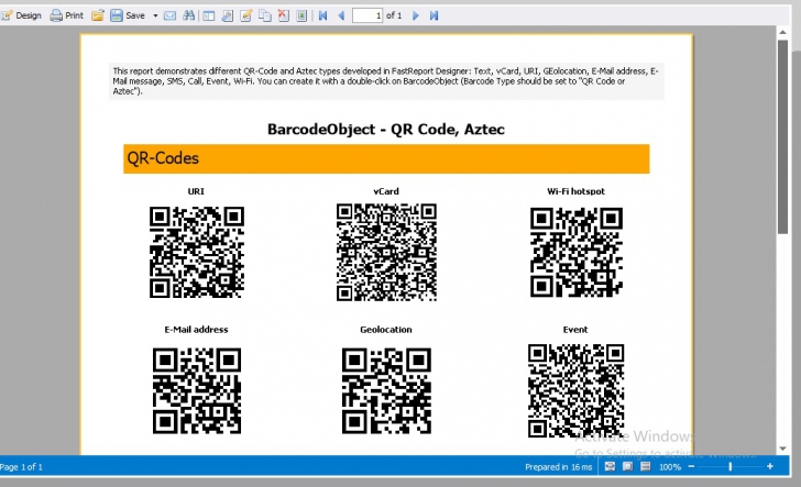 โปรแกรมสร้างตาราง และบริหารจัดการข้อมูล Simple Report