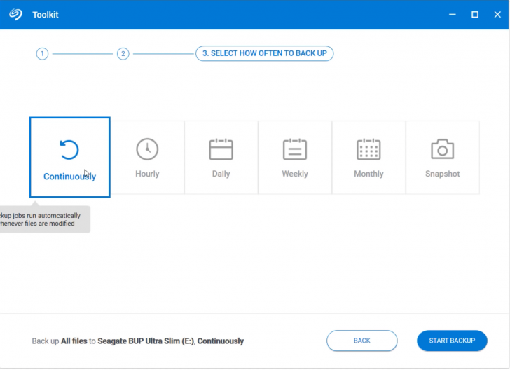 Toolkit (โปรแกรม Toolkit เครื่องมือสำรองข้อมูลอัตโนมัติจาก Seagate) : 
