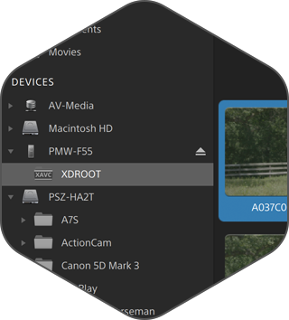 Catalyst Browse (โปรแกรม Catalyst Browse จัดการไฟล์วิดีโอมืออาชีพสำหรับ Sony Pro) : 