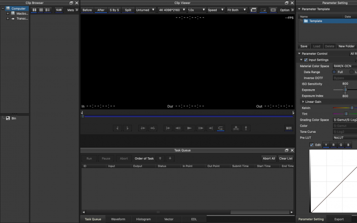 RAW Viewer (โปรแกรม RAW Viewer เปิดไฟล์วิดีโอต้นฉบับสำหรับกล้องวิดีโอ Sony) : 