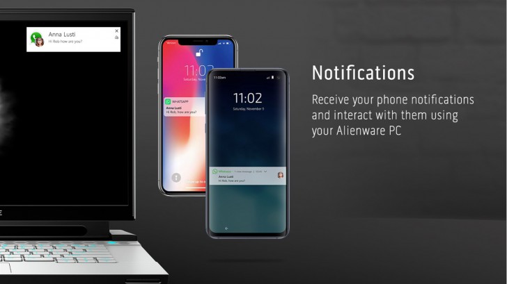 Alienware Mobile Connect (โปรแกรมเชื่อมต่อมือถือเข้ากับ Alienware Gaming PC จาก DELL) : 