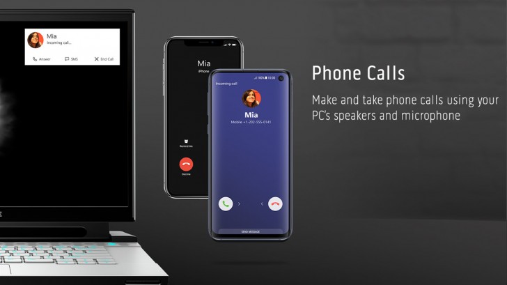 โปรแกรมเชื่อมต่อมือถือเข้าพีซี Alienware Mobile Connect