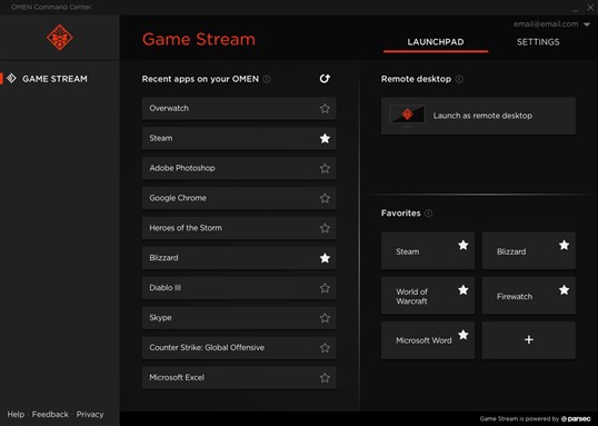 OMEN Command Center (โปรแกรมรวมเครื่องมือเพิ่มประสิทธิภาพ HP OMEN) : OMEN Command Center (โปรแกรมรวมเครื่องมือเพิ่มประสิทธิภาพ HP OMEN) :