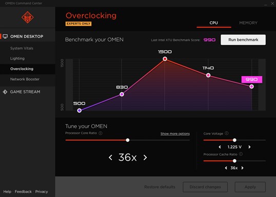 OMEN Command Center (โปรแกรมรวมเครื่องมือเพิ่มประสิทธิภาพ HP OMEN) OMEN Command Center (โปรแกรมรวมเครื่องมือเพิ่มประสิทธิภาพ HP OMEN)
