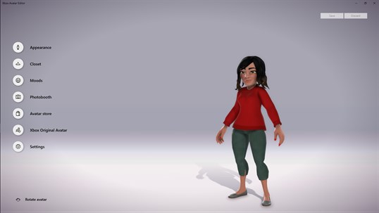 Xbox Avatar Editor (โปรแกรมสร้าง และ แก้ไขตัวละคร Avatar บน Xbox) : 