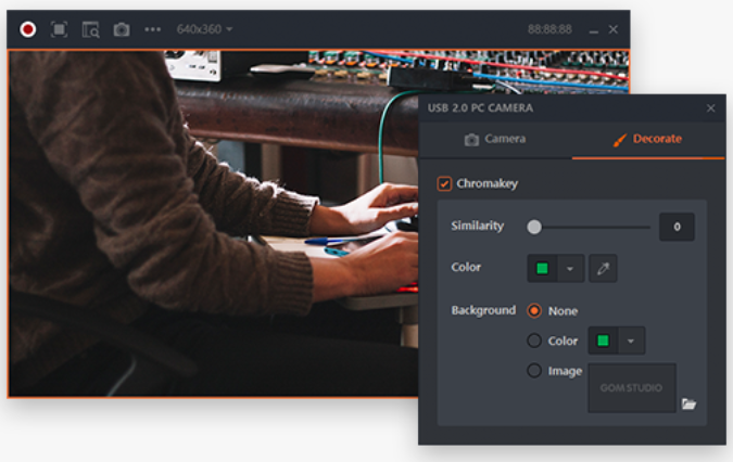 GOM Studio (โปรแกรม GOM Studio โปรแกรมไลฟ์สด Live Stream และสตรีมเกม) : 