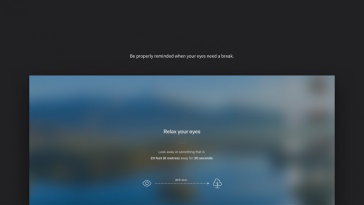 โปรแกรมเตือนเวลาพักสายตา Pomy