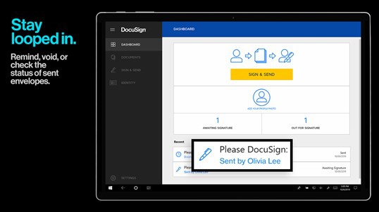 DocuSign (โปรแกรม DocuSign เซ็นเอกสาร ลงชื่อเอกสารแบบอิเล็กทรอนิกส์) : 