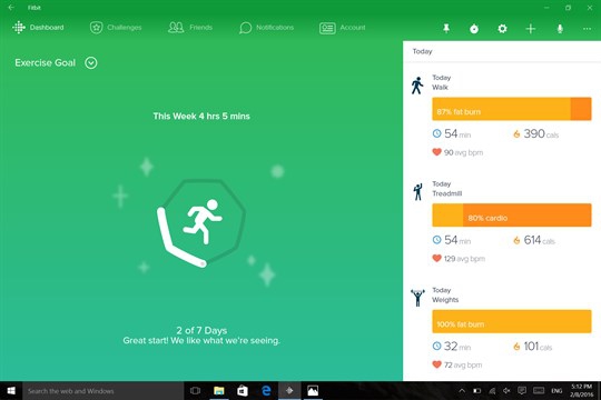 Fitbit (โปรแกรม Fitbit เครื่องมือวัดชีพจรและสุขภาพ นาฬิกาข้อมืออัจฉริยะ) : 