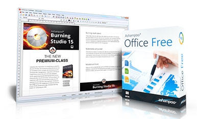 Ashampoo Office Free (โปรแกรมออฟฟิศ รวมโปรแกรม จัดการเอกสาร สเปรดชีต นำเสนองาน) : 