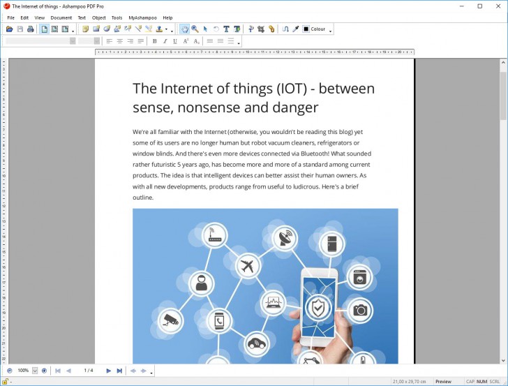 Ashampoo PDF Free (โปรแกรมเปิดไฟล์ แก้ไขไฟล์ PDF ฟรี)