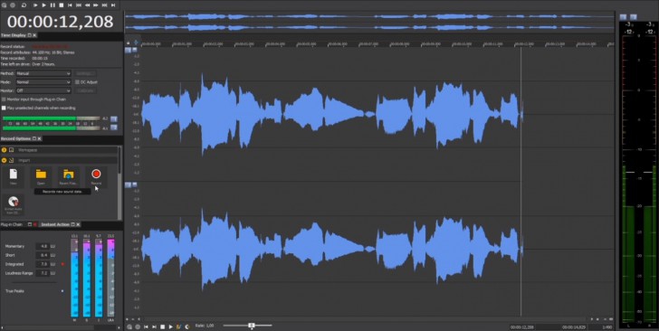 โปรแกรมตัดต่อเสียงเพลง Sound Forge Pro โปรแกรมตัดต่อเสียงเพลง Sound Forge Pro
