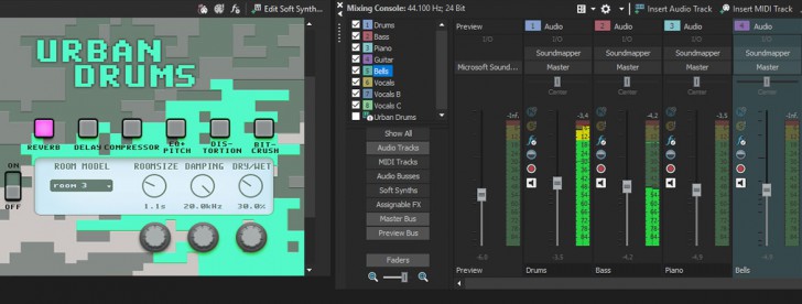 โปรแกรมทำเพลง ACID Music Studio 11