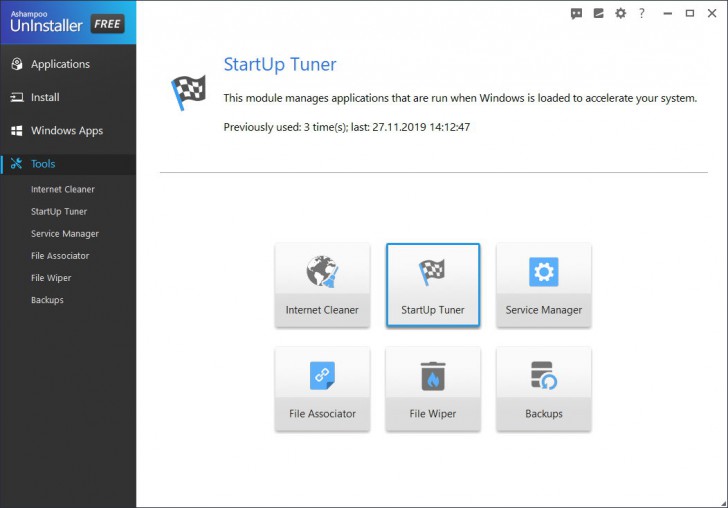 Ashampoo UnInstaller FREE (โปรแกรมช่วยลบซอฟต์แวร์แบบถอนรากถอนโคน ฟรี) : 