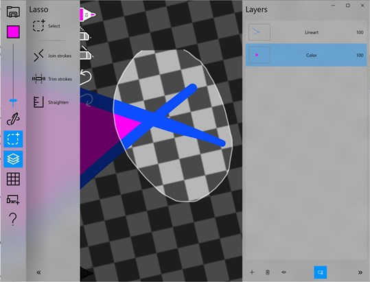 SketchPal (โปรแกรม SketchPal สเก็ตช์ วาดรูป แนวโมเดิร์น เรียบง่าย จาก Microsoft) : 