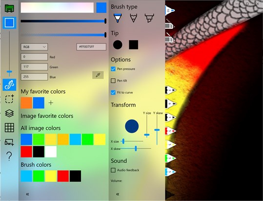 SketchPal (โปรแกรม SketchPal สเก็ตช์ วาดรูป แนวโมเดิร์น เรียบง่าย จาก Microsoft) : 