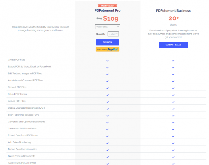 โปรแกรมจัดการไฟล์ PDF Wondershare PDFelement