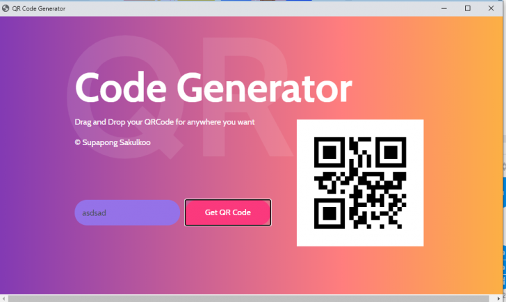 QRCode Modern (โปรแกรมสร้าง QR Code หรือ รหัสคิวอาร์ สำเร็จรูป แจกฟรี)