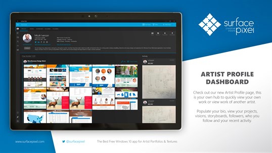Surface Pixel (โปรแกรม Surface Pixel โชว์แฟ้มสะสมผลงาน แชร์ขั้นตอนการทำงาน) : Surface Pixel (โปรแกรม Surface Pixel โชว์แฟ้มสะสมผลงาน แชร์ขั้นตอนการทำงาน) :