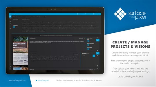 Surface Pixel (โปรแกรม Surface Pixel โชว์แฟ้มสะสมผลงาน แชร์ขั้นตอนการทำงาน) : Surface Pixel (โปรแกรม Surface Pixel โชว์แฟ้มสะสมผลงาน แชร์ขั้นตอนการทำงาน) :