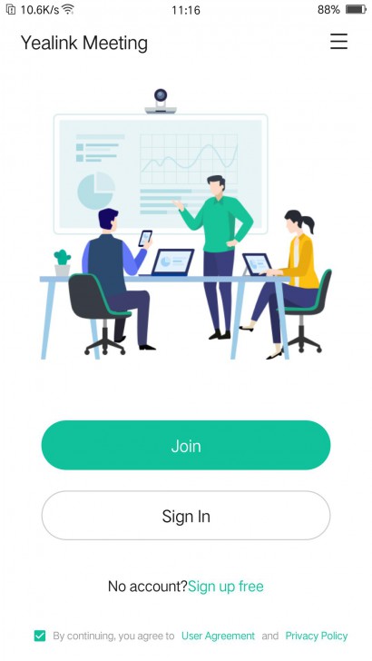 Yealink Meeting Client (โปรแกรมประชุมทางไกลแบบออนไลน์)