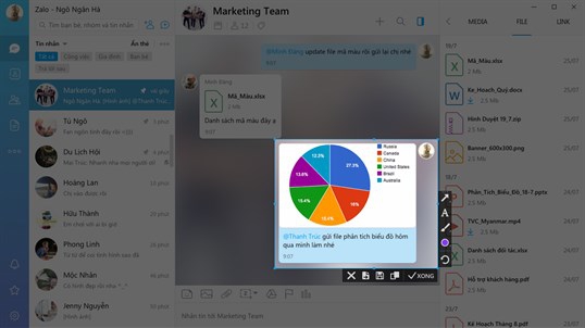 Zalo Desktop (โปรแกรม Zalo Desktop แชท สื่อสาร ประชุม พูดคุยออนไลน์) : 