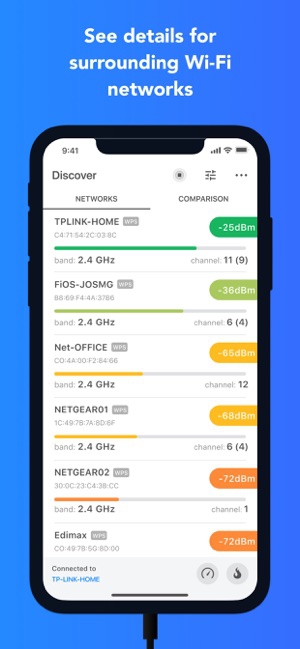 NetSpot WiFi Analyzer (แอปตรวจสถานะสัญญาณ Wi-Fi รอบตัว) : NetSpot WiFi Analyzer (แอปตรวจสถานะสัญญาณ Wi-Fi รอบตัว) :