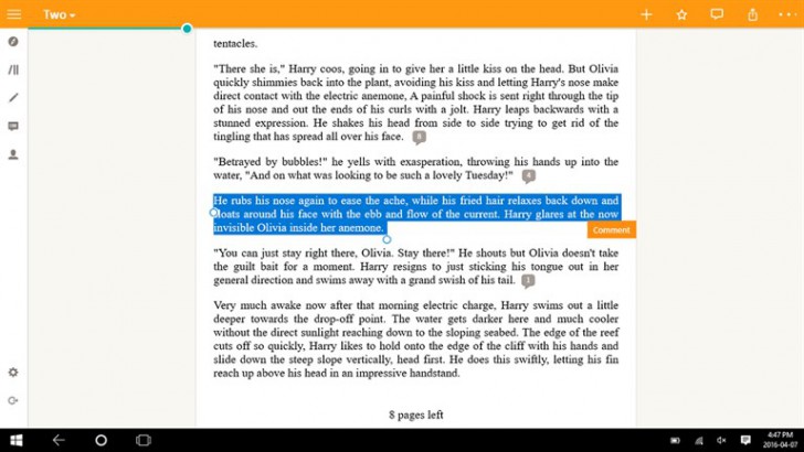 Wattpad (โปรแกรม Wattpad แหล่งอ่านหนังสือและนิยายแต่งเอง จากนักเขียนมือสมัครเล่น) : 