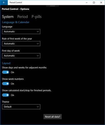Period Control (โปรแกรม Period Control ปฏิทินเช็คประจำเดือน บันทึกรอบประจำเดือน) : Period Control (โปรแกรม Period Control ปฏิทินเช็คประจำเดือน บันทึกรอบประจำเดือน) :