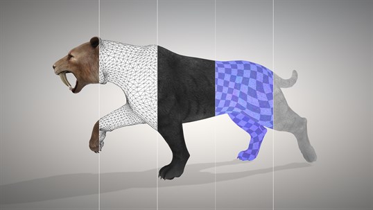 3D Viewer (โปรแกรม 3D Viewer เปิดดูโมเดลและแอนิเมชัน สามมิติ แบบ Real-time) : 