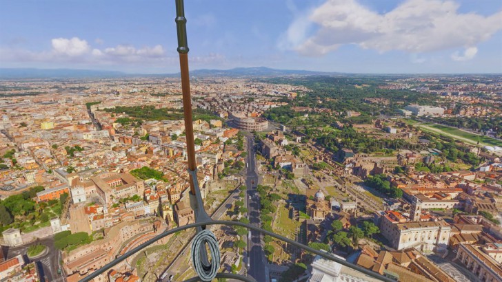 HoloTour (โปรแกรม HoloTour สำรวจสถานที่ท่องเที่ยว ประวัติศาสตร์กรุงโรม) : 