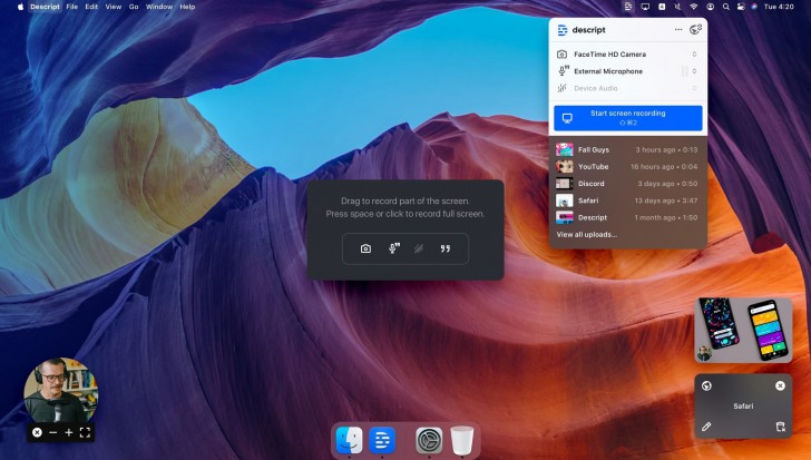 Descript (โปรแกรม Descript แปลงคำพูดภาษาอังกฤษ ตัดต่อวิดีโอ แก้ไขคำพูดอย่างอิสระ) : 