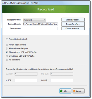 TinyWall (โปรแกรม TinyWall คลิกขวา ตั้งค่าการใช้งาน Firewall ปลอดภัยใช้งานง่าย) : TinyWall (โปรแกรม TinyWall คลิกขวา ตั้งค่าการใช้งาน Firewall ปลอดภัยใช้งานง่าย) :