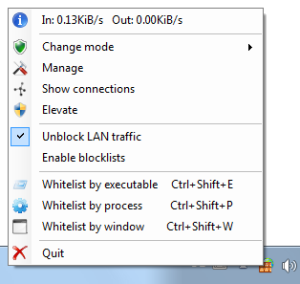 โปรแกรมควบคุมตั้งค่าไฟล์วอลล์ TinyWall โปรแกรมควบคุมตั้งค่าไฟล์วอลล์ TinyWall